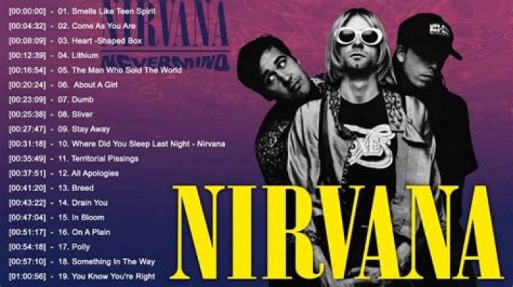 Where does Nirvana rank all time?